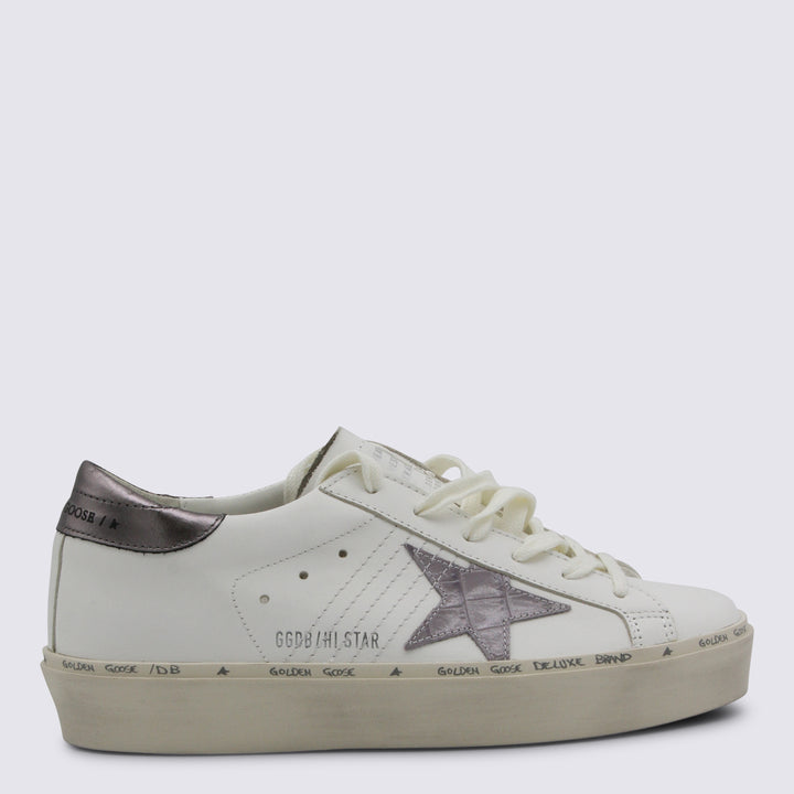 Golden Goose Sneakers - WHITE/GREY LILAC | 70b697b5bcfdf2e24141d9ce85324e7fbeb87ccf
