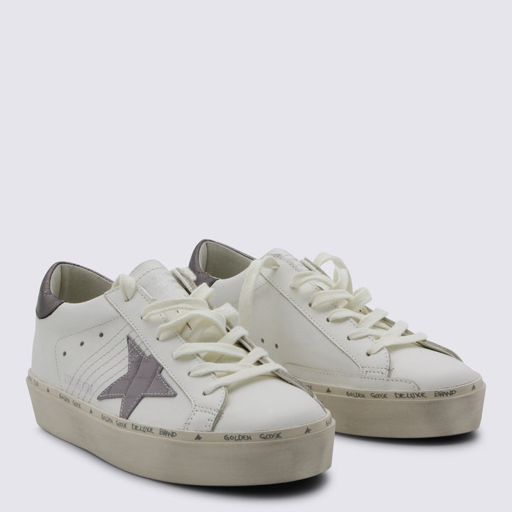 Golden Goose Sneakers - WHITE/GREY LILAC | a5a1370870af4e77819f898d40b627556e0a2b50