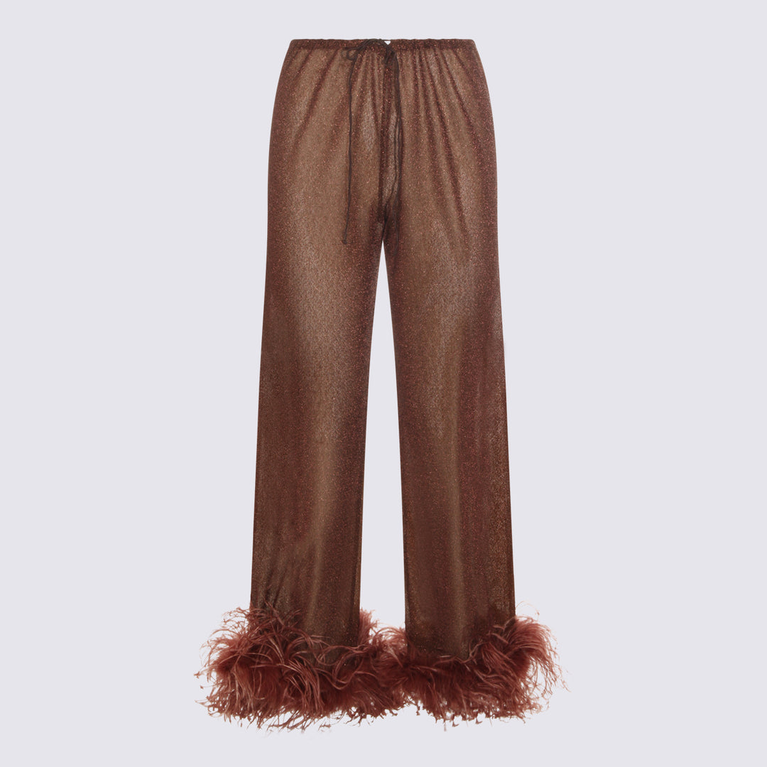 Oseree Trousers - Brown | b5ee0cb79394d7291611f9139ffb07f3d9e7126a