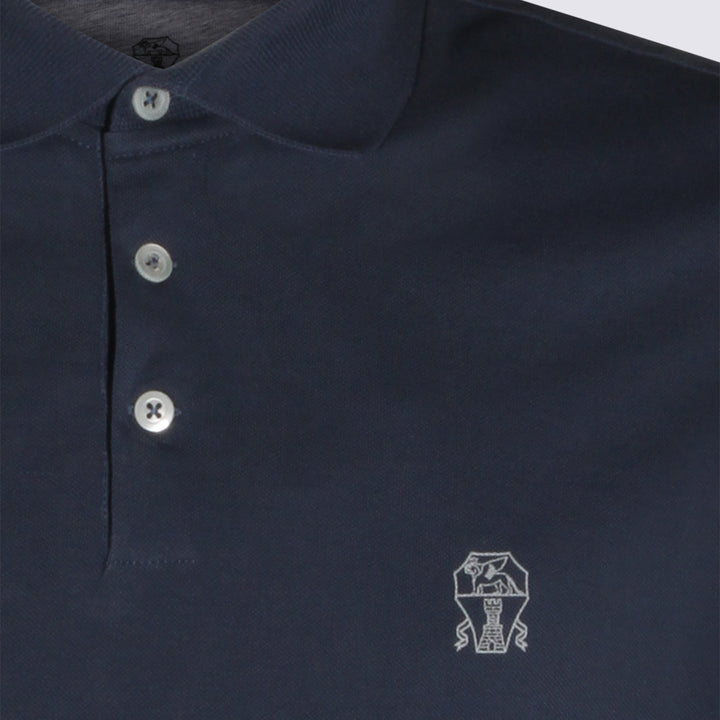 Brunello Cucinelli T-shirts and Polos - Marine | c048ba88fea60056be403299cd75d5346a1a88c6