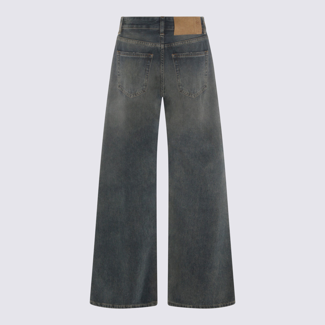 Mm6 Maison Margiela Jeans - GREY BLUE | 06ffdcb48369d1151ca8872ff9cbe4c86b121fb9