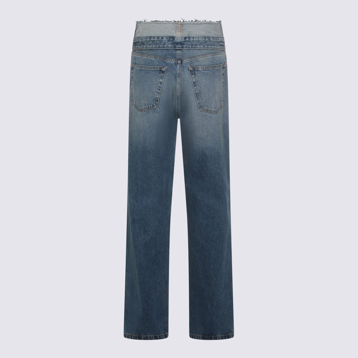 Mm6 Maison Margiela Jeans - Blue and green | cad0fdcfcdaf1487dd2f81b0e43fd96873548c42