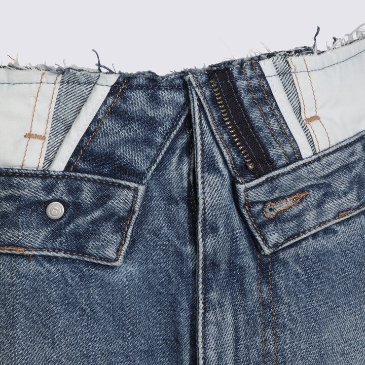 Mm6 Maison Margiela Jeans - Blue and green | dc5a769037265811ca7cad4658c3df483eb5124b