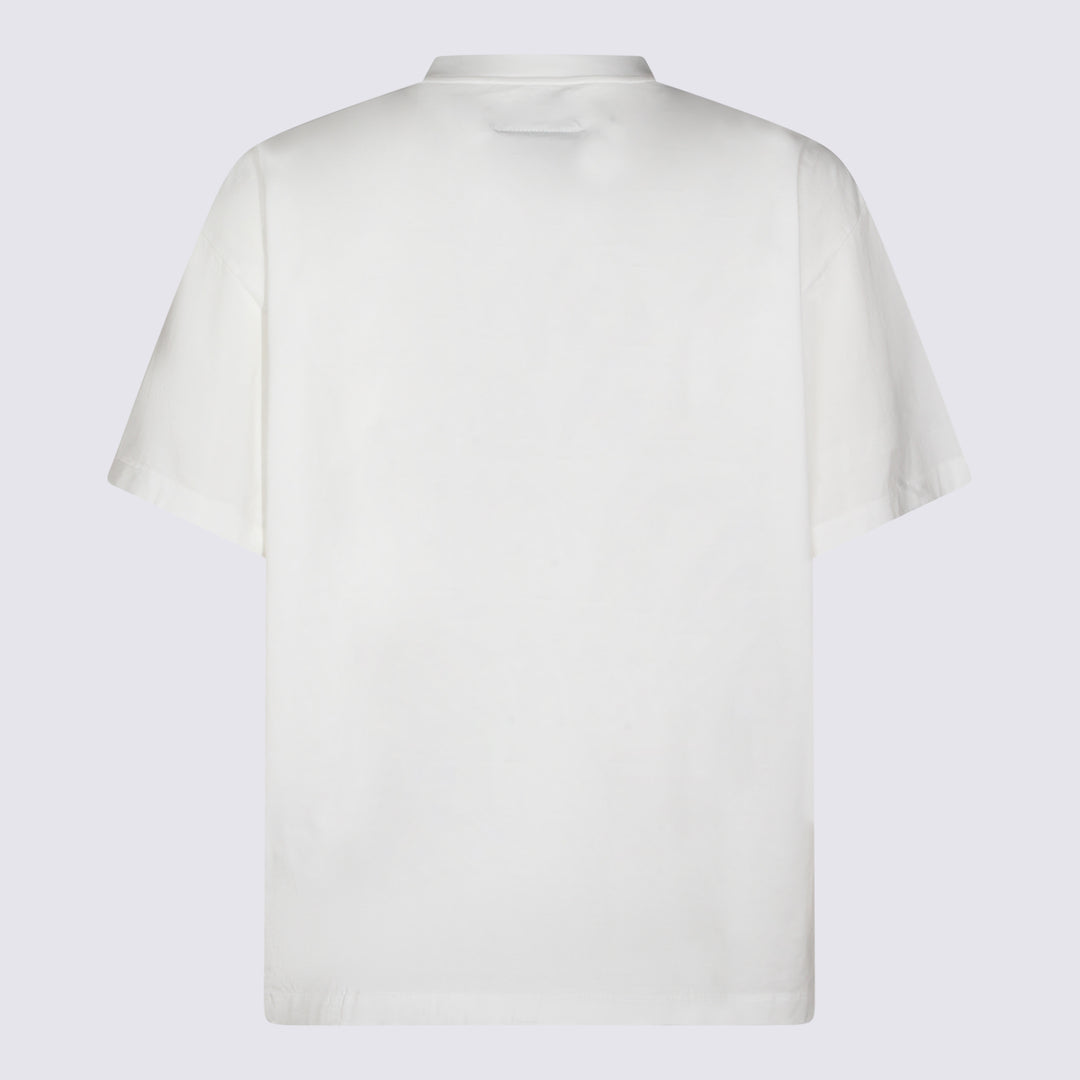 Mm6 Maison Margiela T-shirts and Polos - Light and natural | 355aa2659b9f033dce62c53d178d74eecac2d0b9