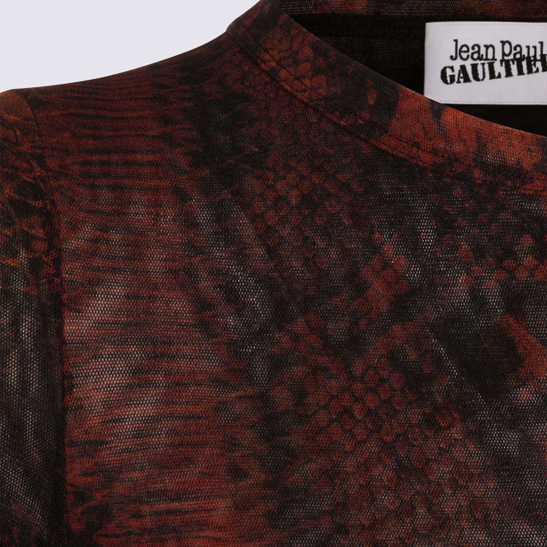 Jean Paul Gaultier T-shirts and Polos - BROWN/BLACK | ef74e654ed5364f32e6d61731fbf66f06add85b2