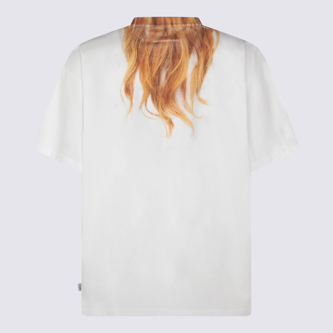 Mm6 Maison Margiela T-shirts and Polos - Light and natural | 8a3a968b695919fffd221a02a0e3fbee7a4d53d2