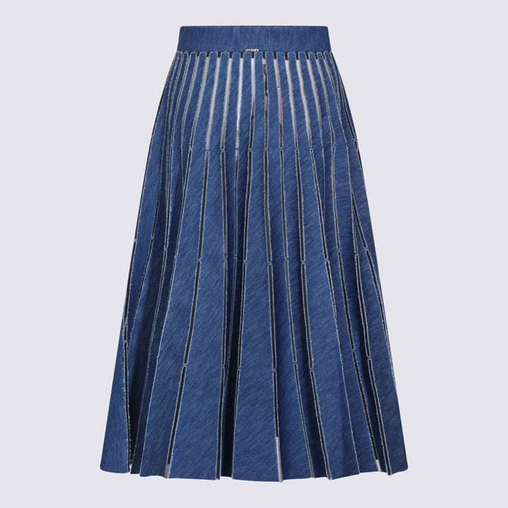 Twin-Set Skirts - DENIM MEDIO | cda1a5f83dd080317e6da25d8a4d29ac1f4bba11