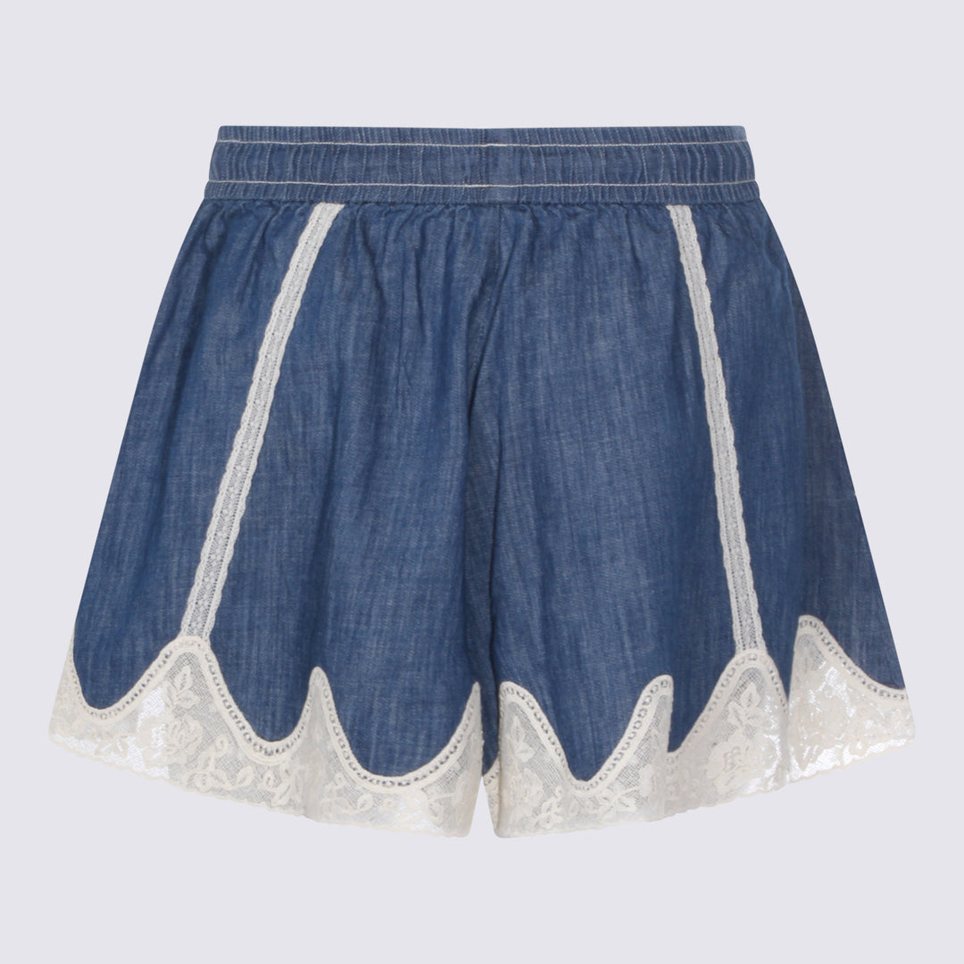 Zimmermann Shorts - RAILWAY BLUE | 5df505a143ad72e81a006650ef7b0ea9b1a4794e