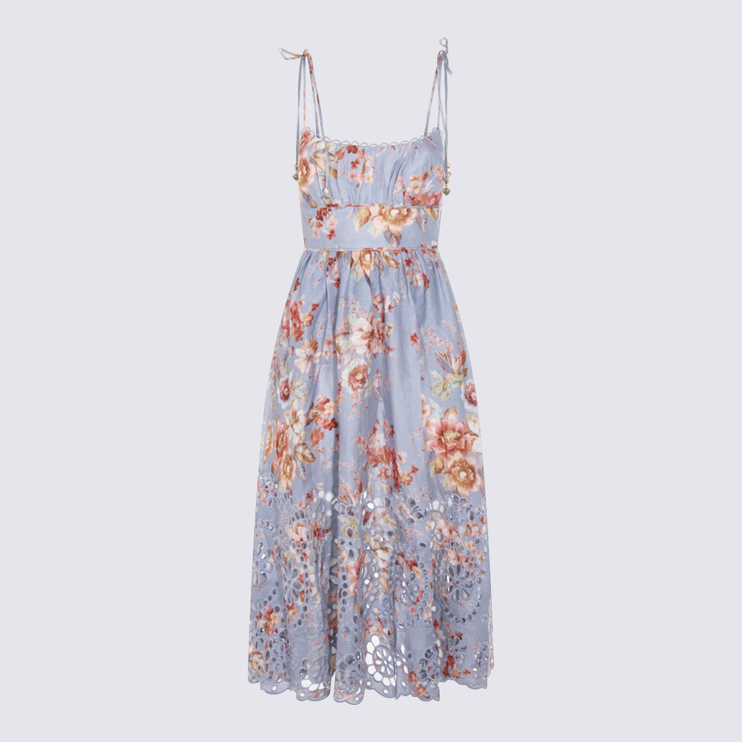 Zimmermann Dresses - CHAMBRAY FLORAL | a3cac11c4ceccd00f58b33184a45affc2cf4aa8a