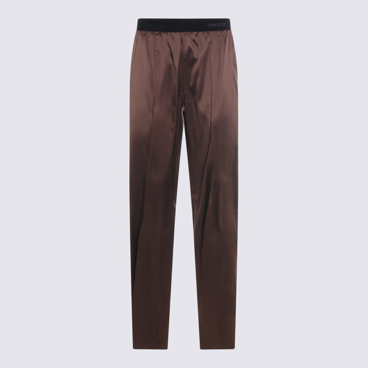 Tom Ford Trousers - Brown | 4058a64d3eff56f04a2062d59cdb1205acd8a72f