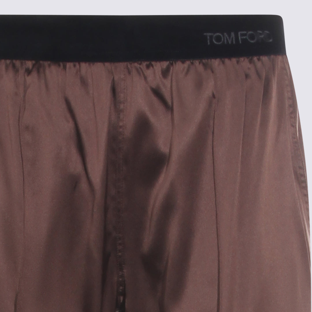 Tom Ford Trousers - Brown | 80496bda68d2777d70256b18b32634f284531415