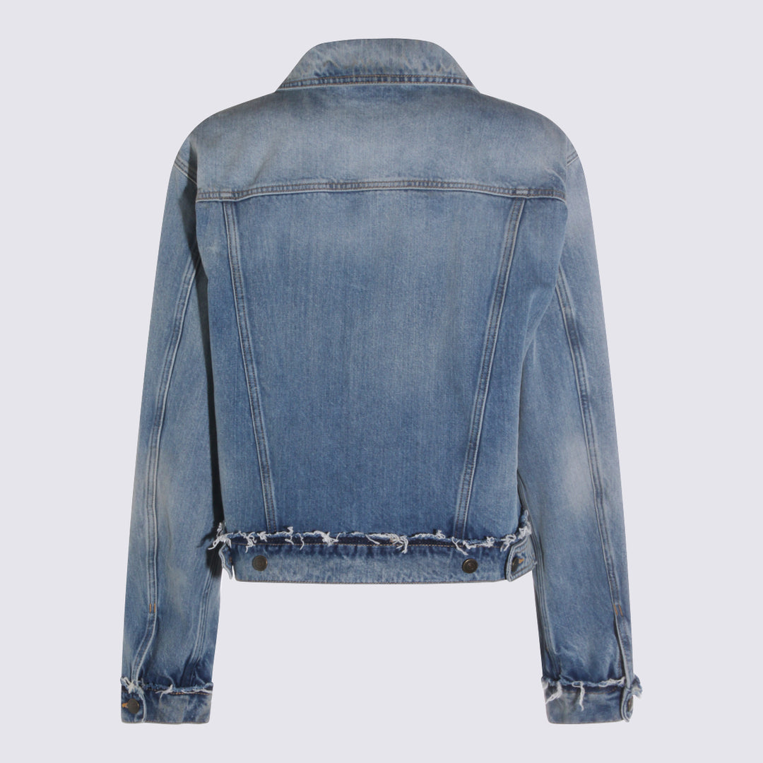 Maison Margiela Jackets - Blue and green | ab869e405bd5a7a66006c226f5d4a6b2b260e8f6