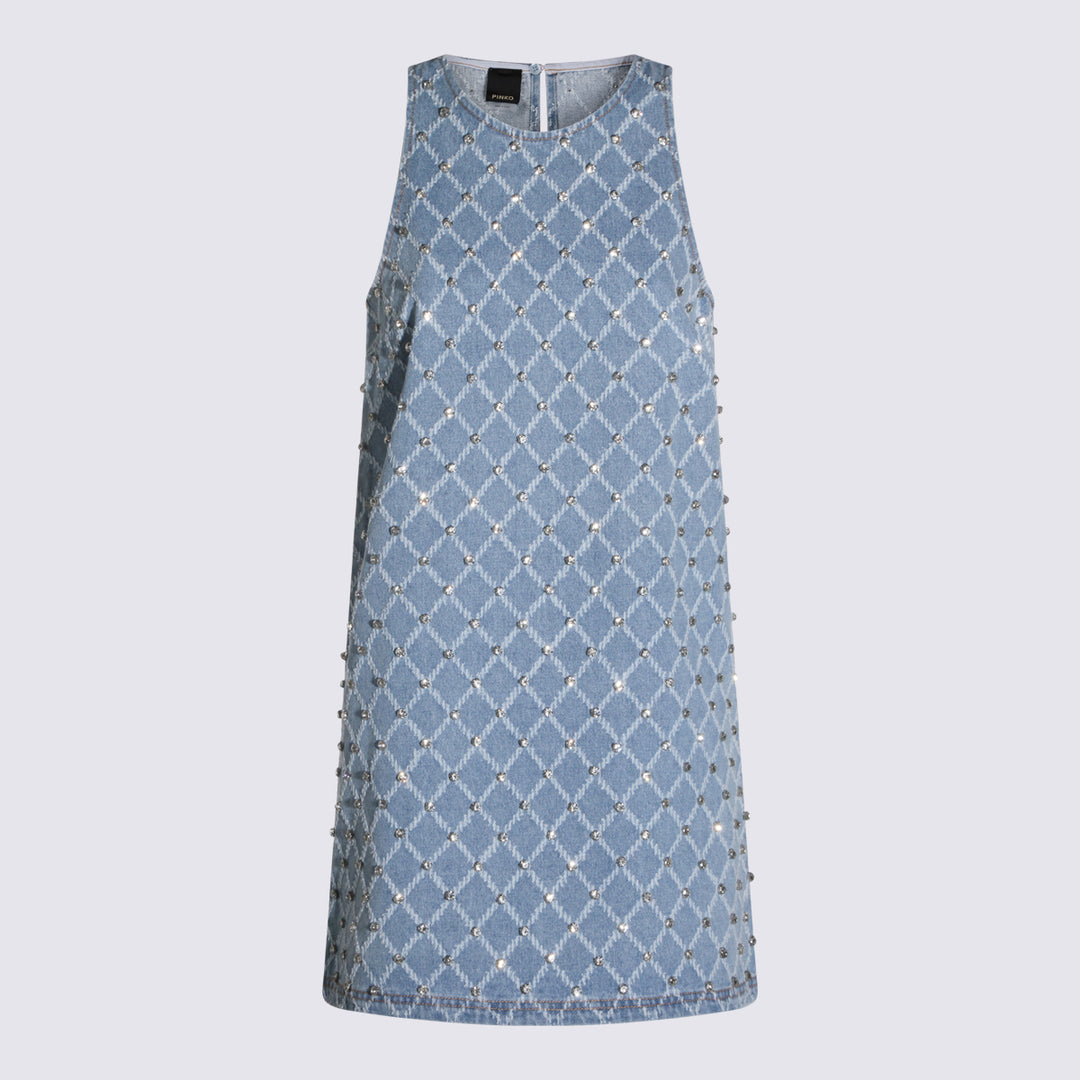 Pinko Dresses - Blue and green | 9b30475e2a800582b86cdc7a272f97ec5d1318ce