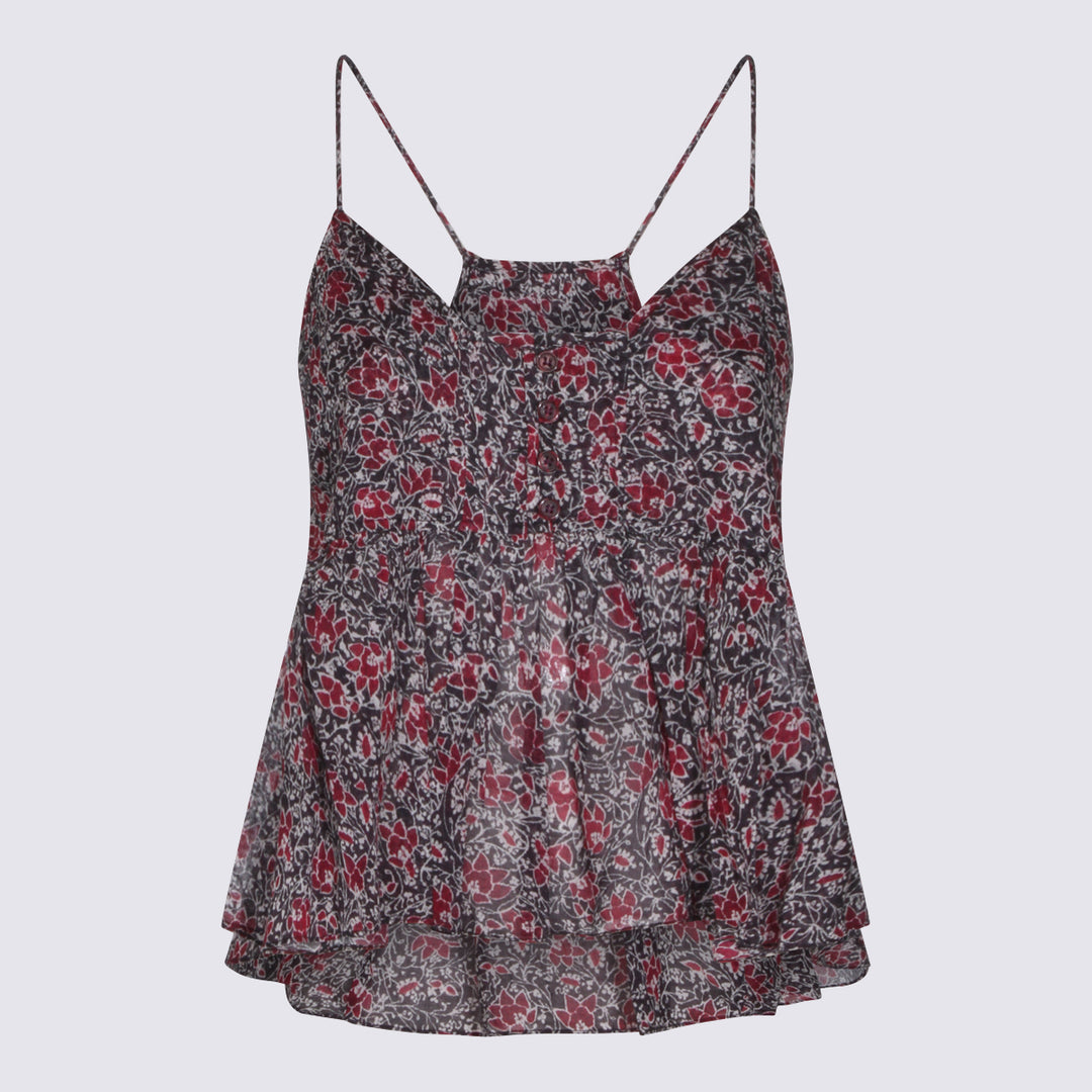 Marant Etoile Top - CRUSHED BERRY | 243c0e4f5ad86c4d42595f0c9c4df7856e57d009