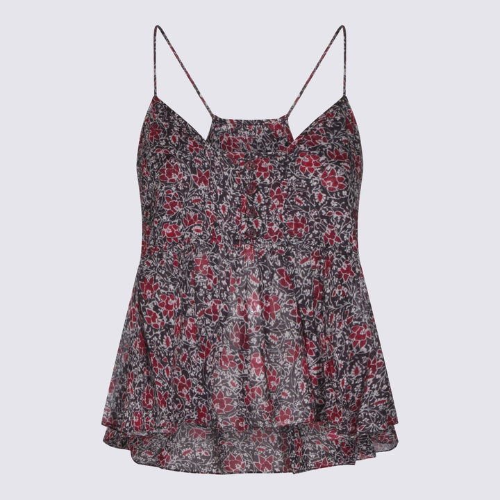 Marant Etoile Top - CRUSHED BERRY | 243c0e4f5ad86c4d42595f0c9c4df7856e57d009