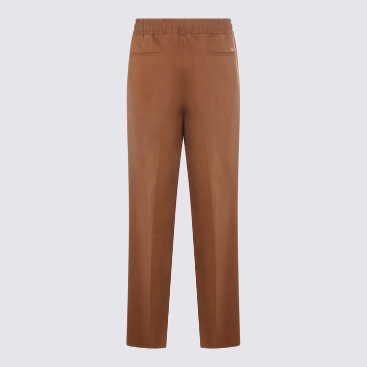 Valentino Trousers - Brown | 59d505ebccfd737d4f671fb6de75f3a95dd85e77