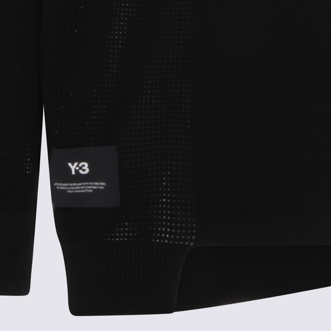 Y-3 Sweaters - BLACK/CHALK WHITE | ea8ff87b8adde8fe1e7f267459a3b56194470c54