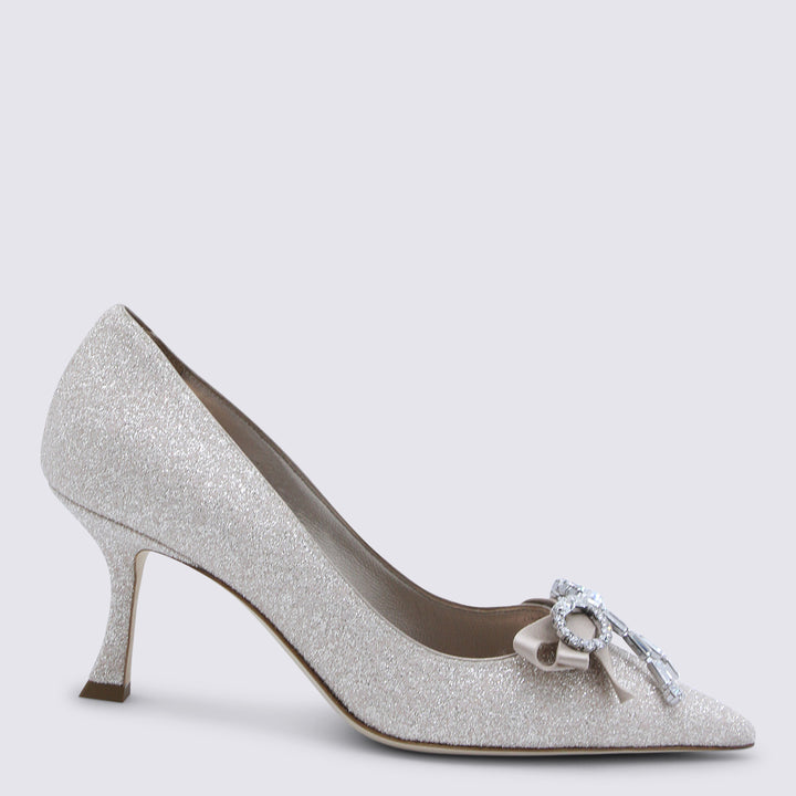 Jimmy Choo With Heel - LIGHT SOFT GOLD/CRYSTAL | 1cdc43b7fe6378aec0b776bf76236247e02e7967