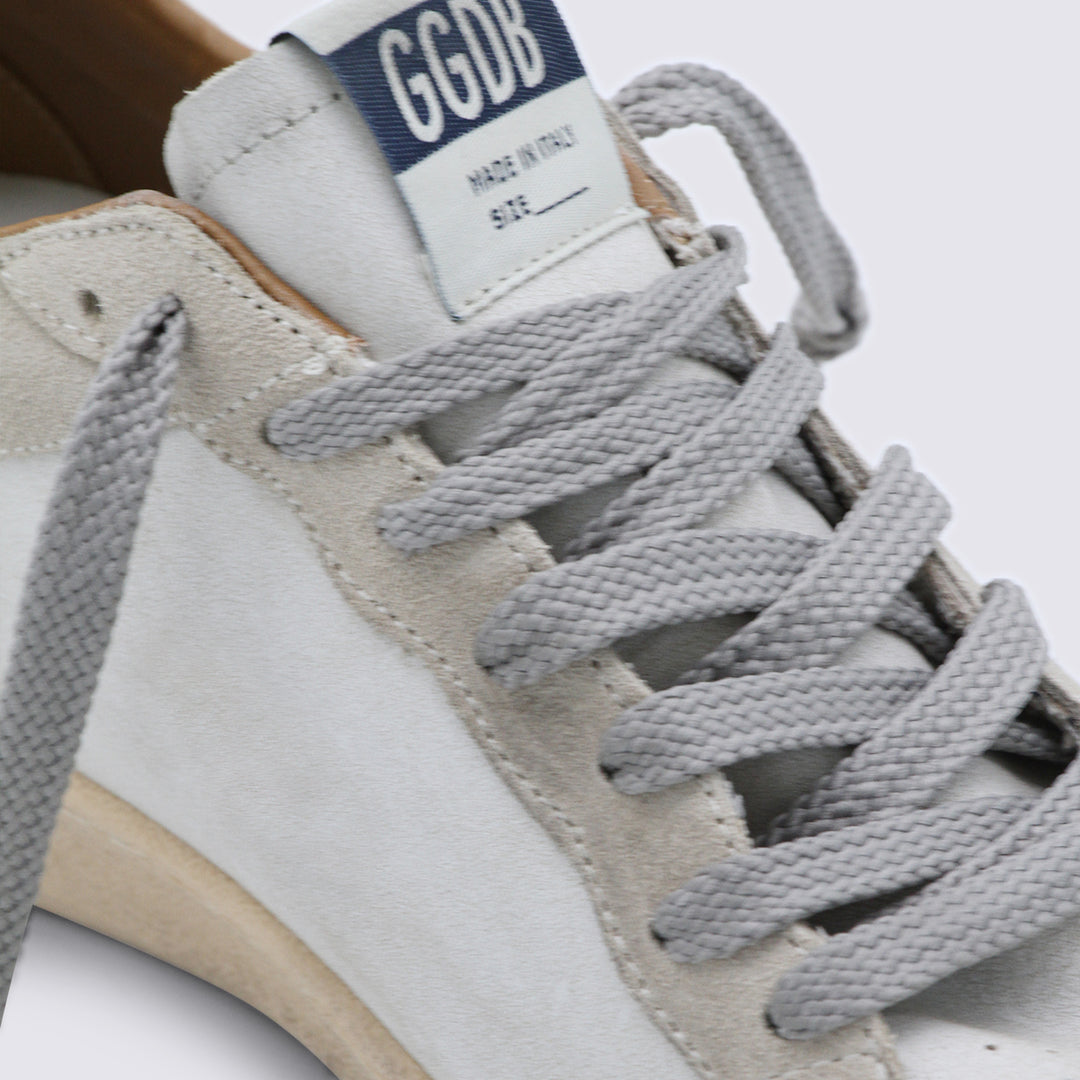 Golden Goose Sneakers - WHITE/BEIGE/INK BLUE/BROWN | d0e381b3e7910e0f592532c75a9302d572f75981