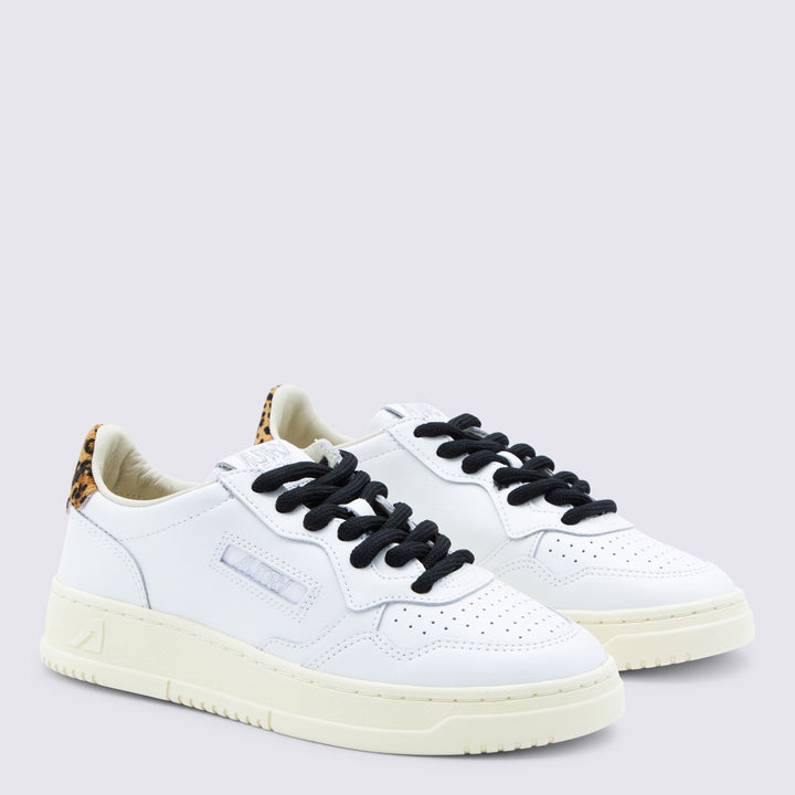 Autry Sneakers - LEA/POLACE WHT/LEOP | 42a573ec8c47de2740fe866dabbe4a7798fb969e