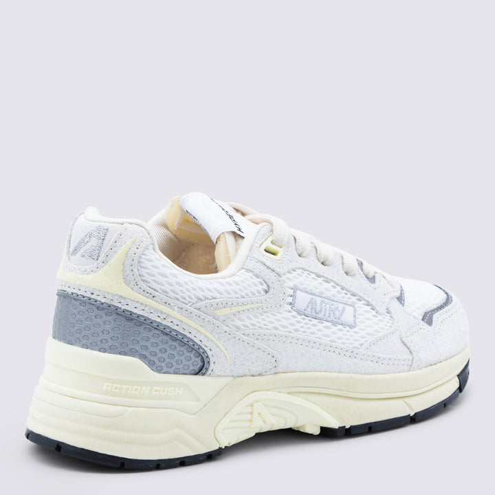 Autry Sneakers - MESH/SUEGLIT WHT/SILV | e47a22eb62d2ea55de4d7509cbf67175e98f93a0