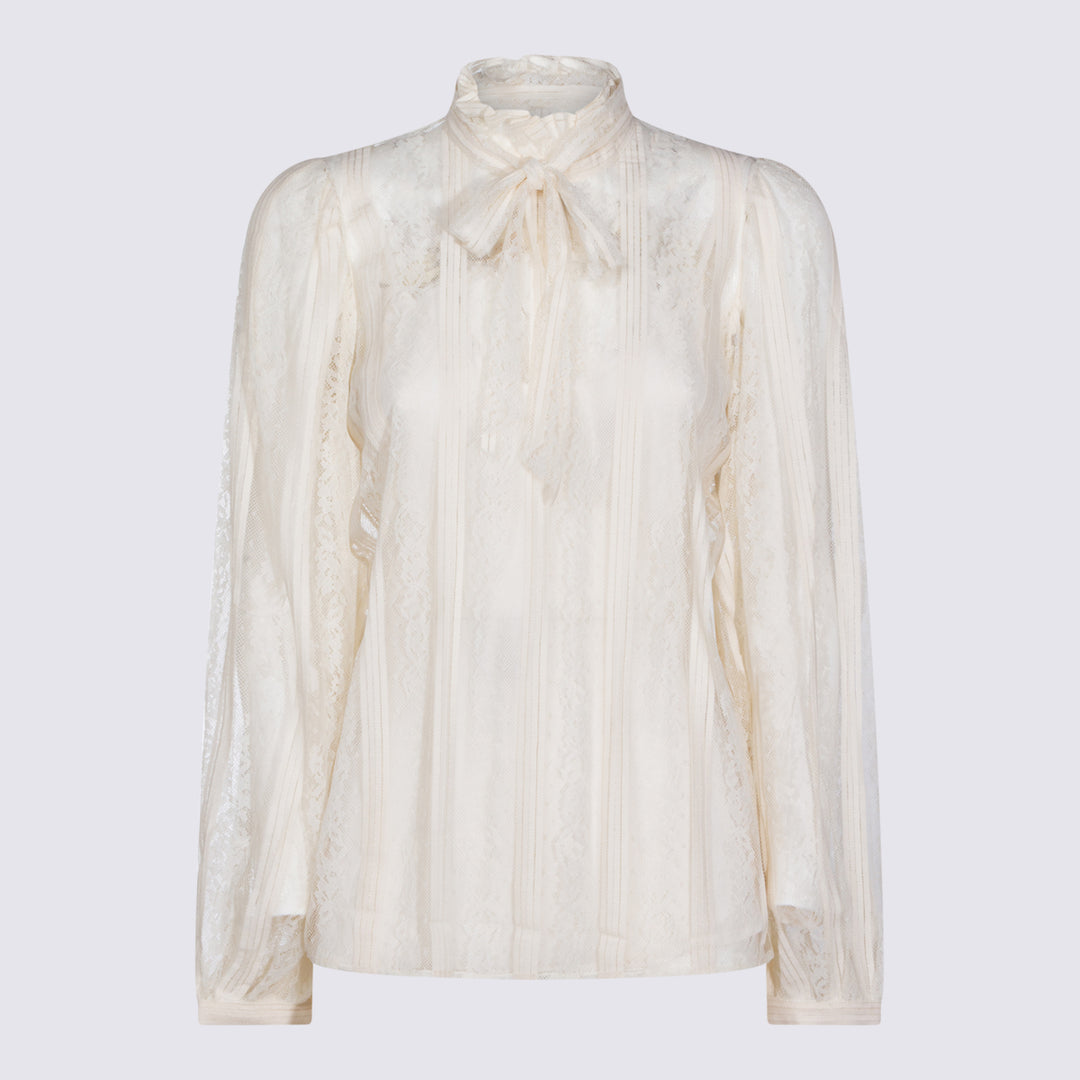 Twin-Set Shirts - MADRE PERLA | 149507eef2eb906648dedba25b90b314a57b9f04