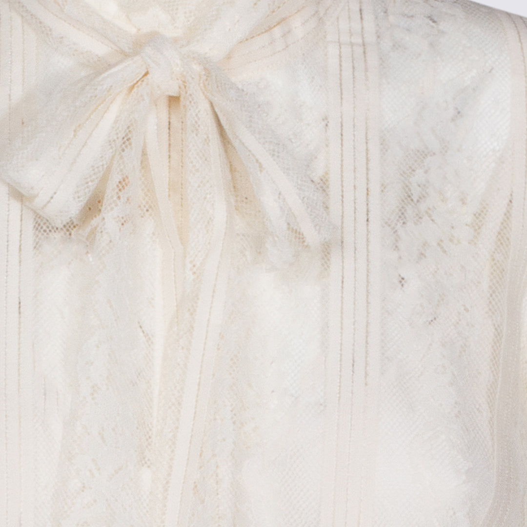 Twin-Set Shirts - MADRE PERLA | 47c71886c9551e3eafb6622477a67db201981e30