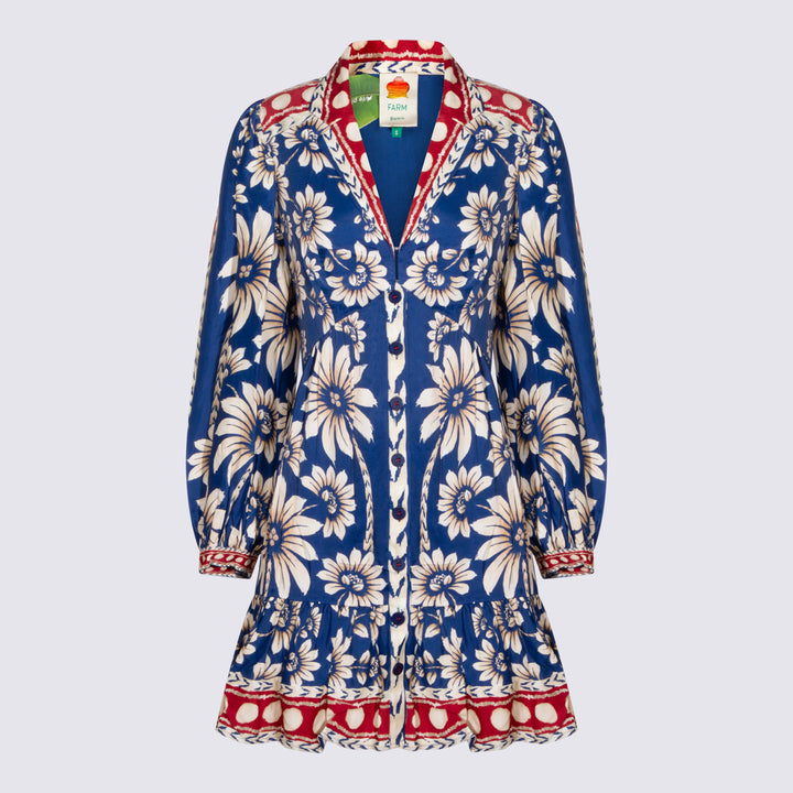 Farm Rio Dresses - LUNA BLUE | aa5969e02480199d90565a0c649c7988a4a2c349