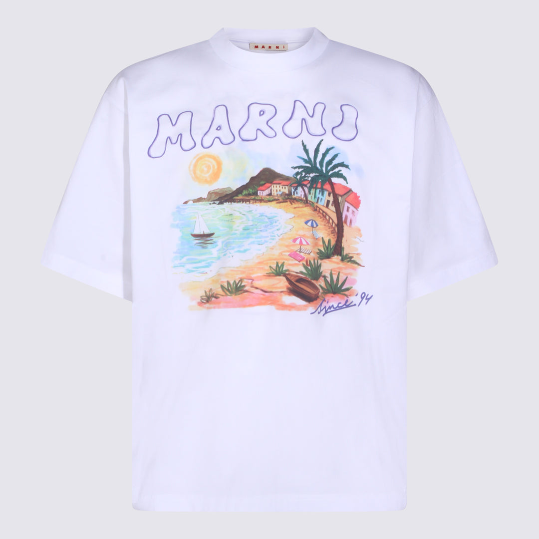 Marni T-shirts and Polos - Light and natural | dc9c7d7eecc8274fc6e9527f4f8834e13388cb4b