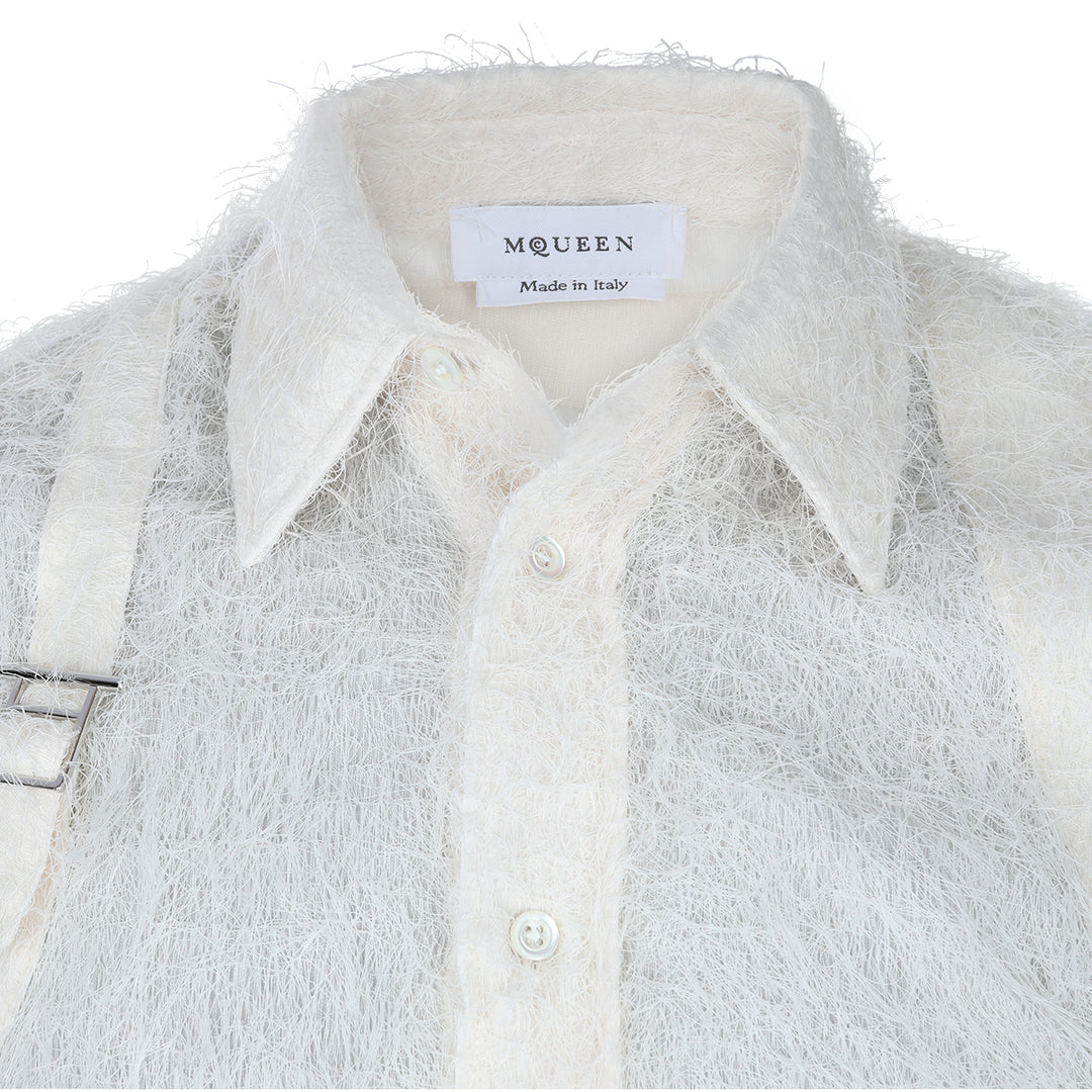 Alexander Mcqueen Shirts - Light and natural | db28053a46b9aec7d9b1d60c0ccf55f6ace8fb2a