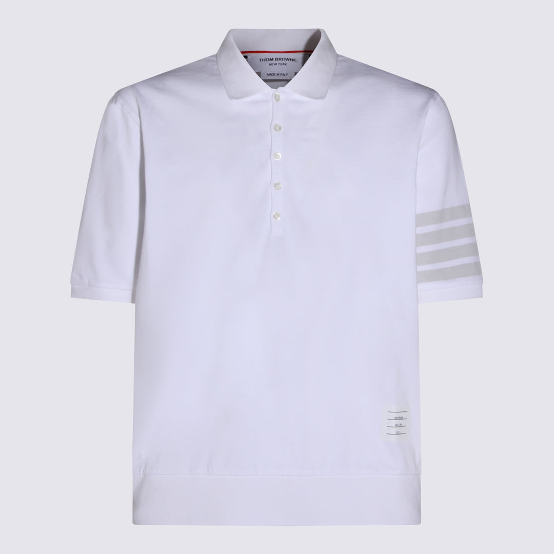 Thom Browne T-shirts and Polos - White | 094b77ded9ca14a9bd42c2436cc896729934cf9a