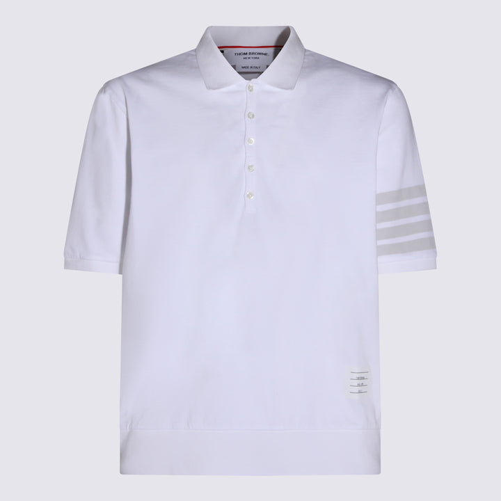Thom Browne T-shirts and Polos - White | 094b77ded9ca14a9bd42c2436cc896729934cf9a