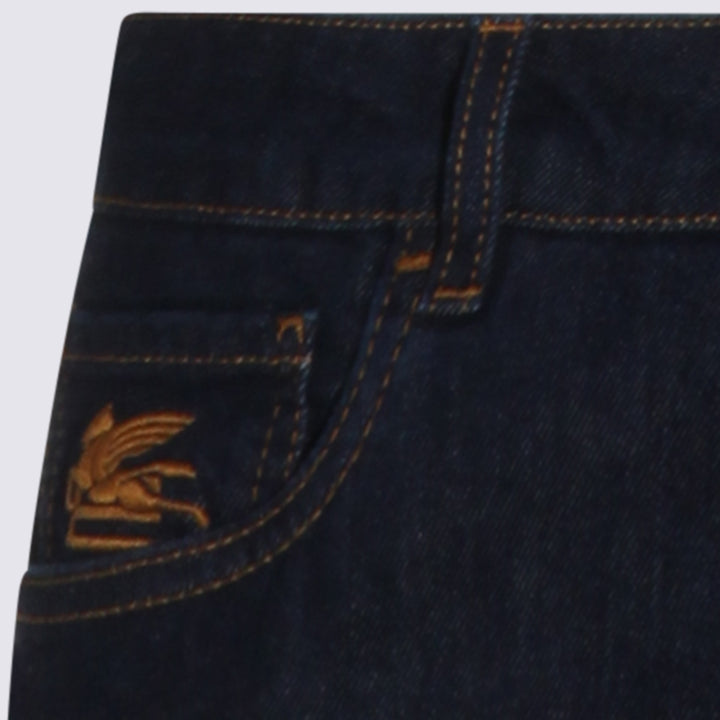 Etro Jeans - Blue and green | e76e955780dfecf91e9d765230eb468ab9a5ed81