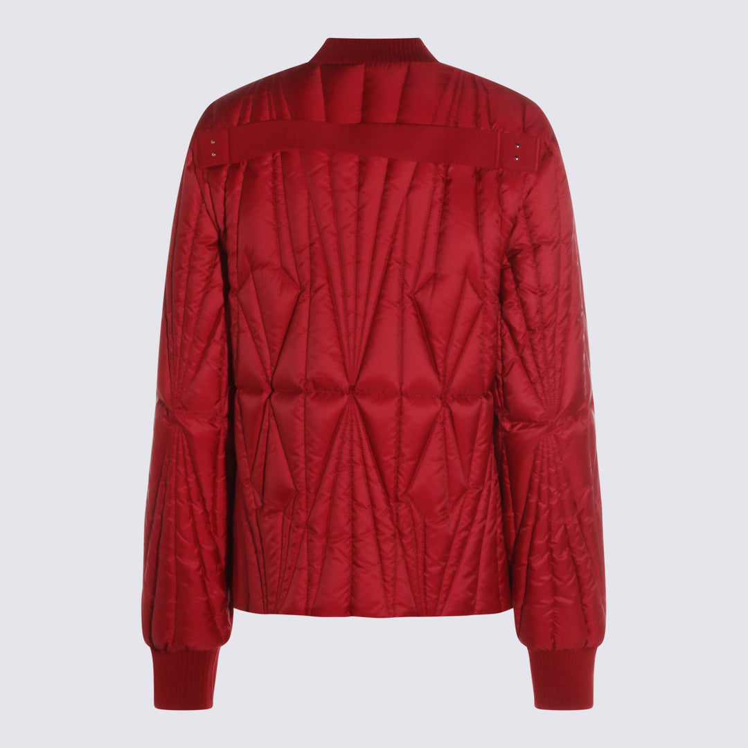 Moncler X Rick Owens Coats - CARNELIAN | ad47bc2dc317f4638889b562ed035a617c7fce74