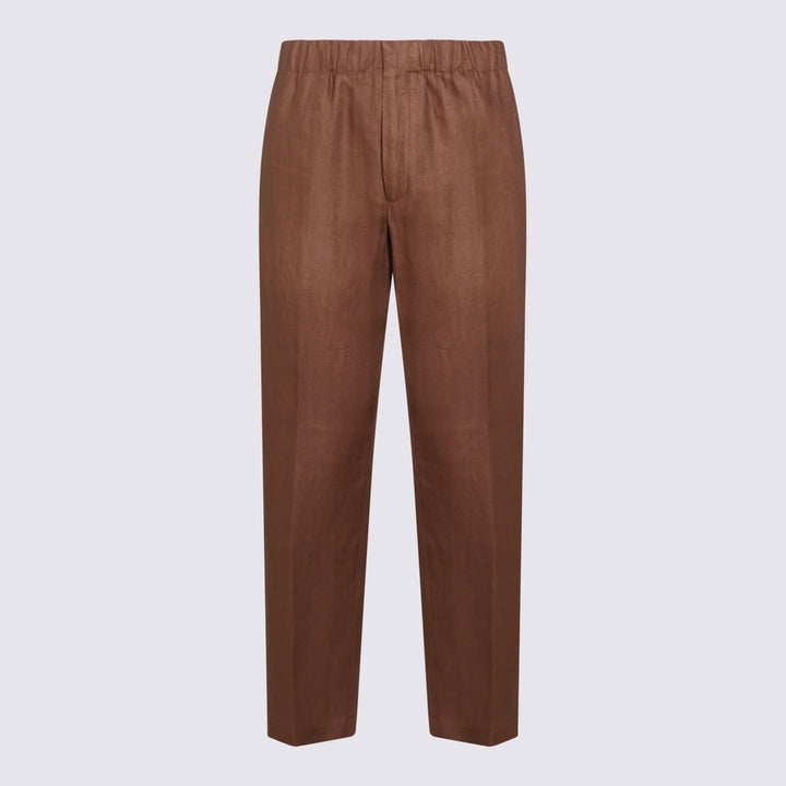 Lardini Trousers - Brown | 075e7a62e2dc83026e53eeeb8531e96e3368df5a