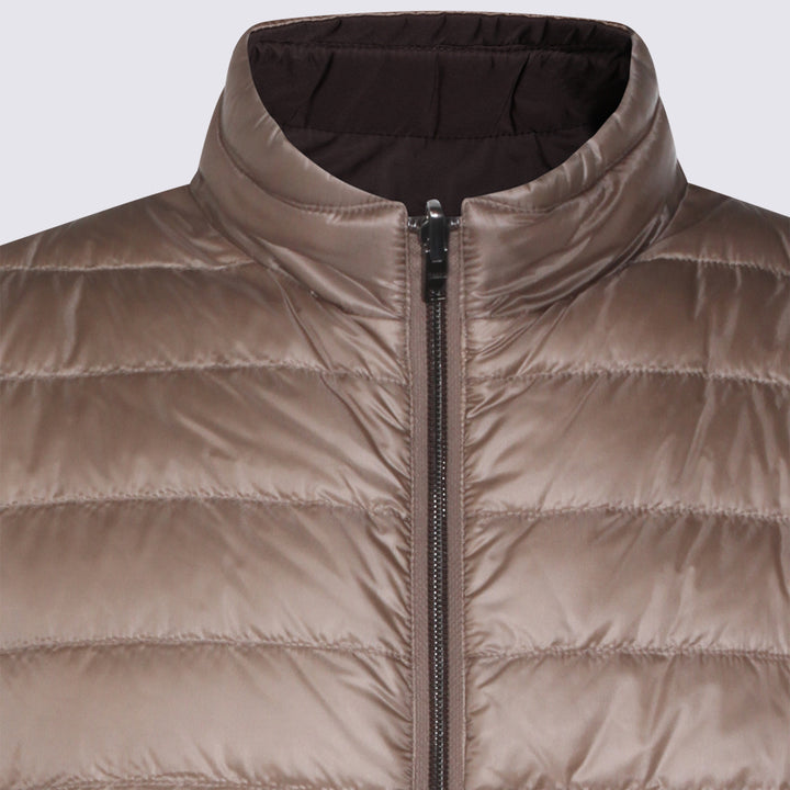 Herno Coats - TORTORA-MARRONE | 81b9be765bed377777db2c69be678a7690a63f37