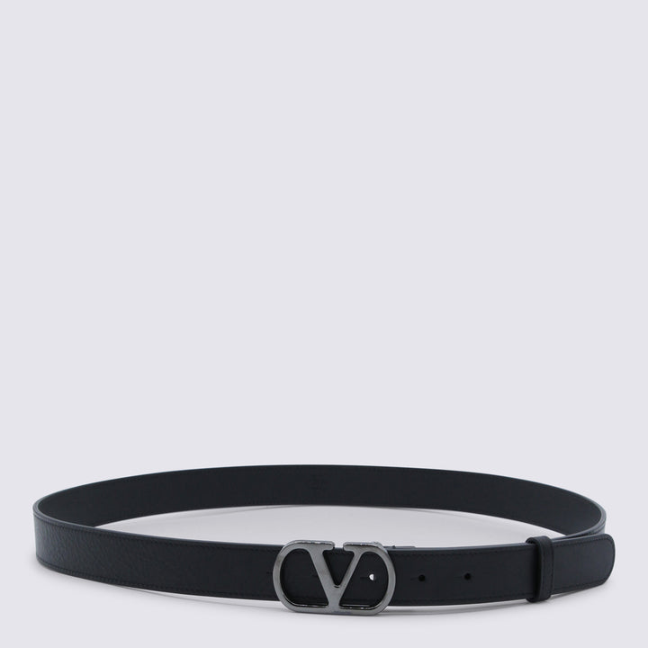 Valentino Garavani Belts - BLACK-RUTHENIUM | 78f9ebc21a2b0bc8e7f27980aec3b36bdb27d540