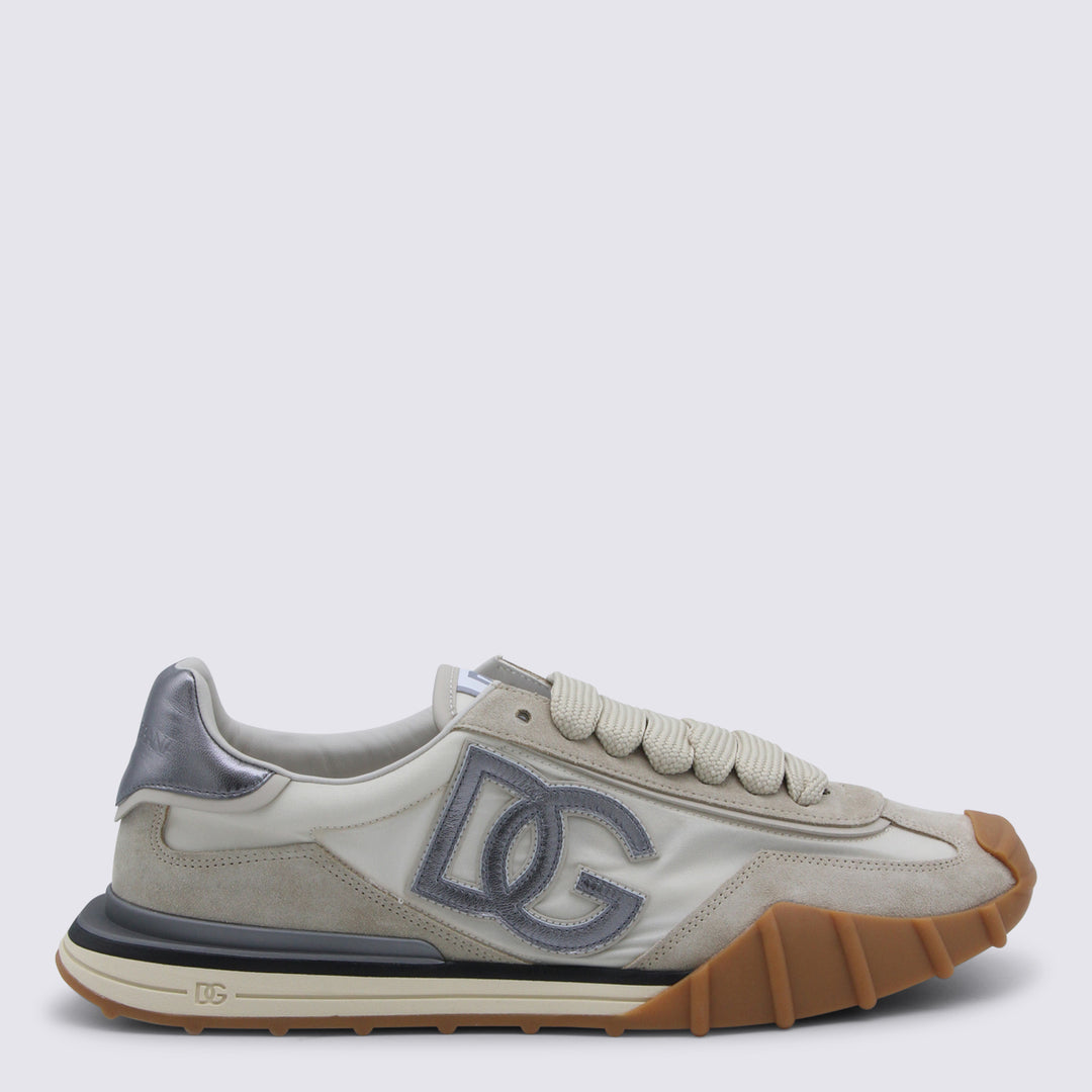 Dolce & Gabbana Sneakers - BIANCO/SILVER | 3f2dfa1a3f805152f5706b0e361508ce2da894da