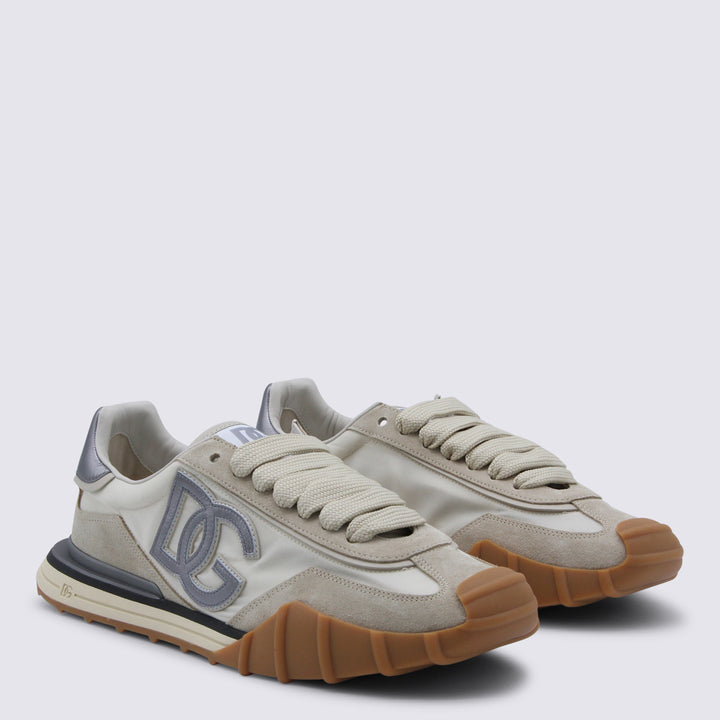 Dolce & Gabbana Sneakers - BIANCO/SILVER | 2f00875d53524da4988ab8859cad68b1e65074fa