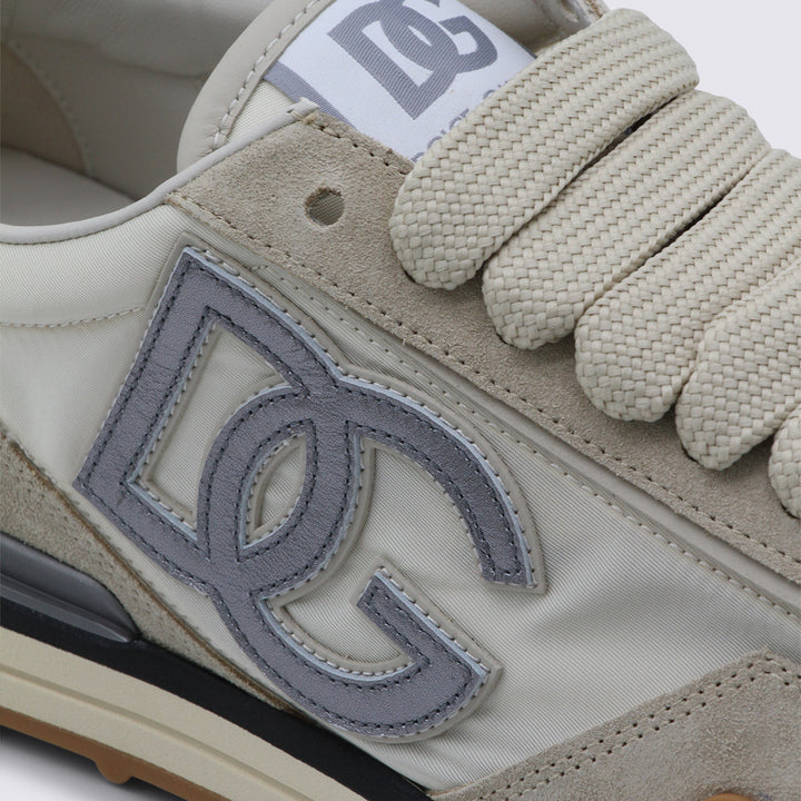 Dolce & Gabbana Sneakers - BIANCO/SILVER | e84ef7865dfdaec4a71411a19604303d809b3252