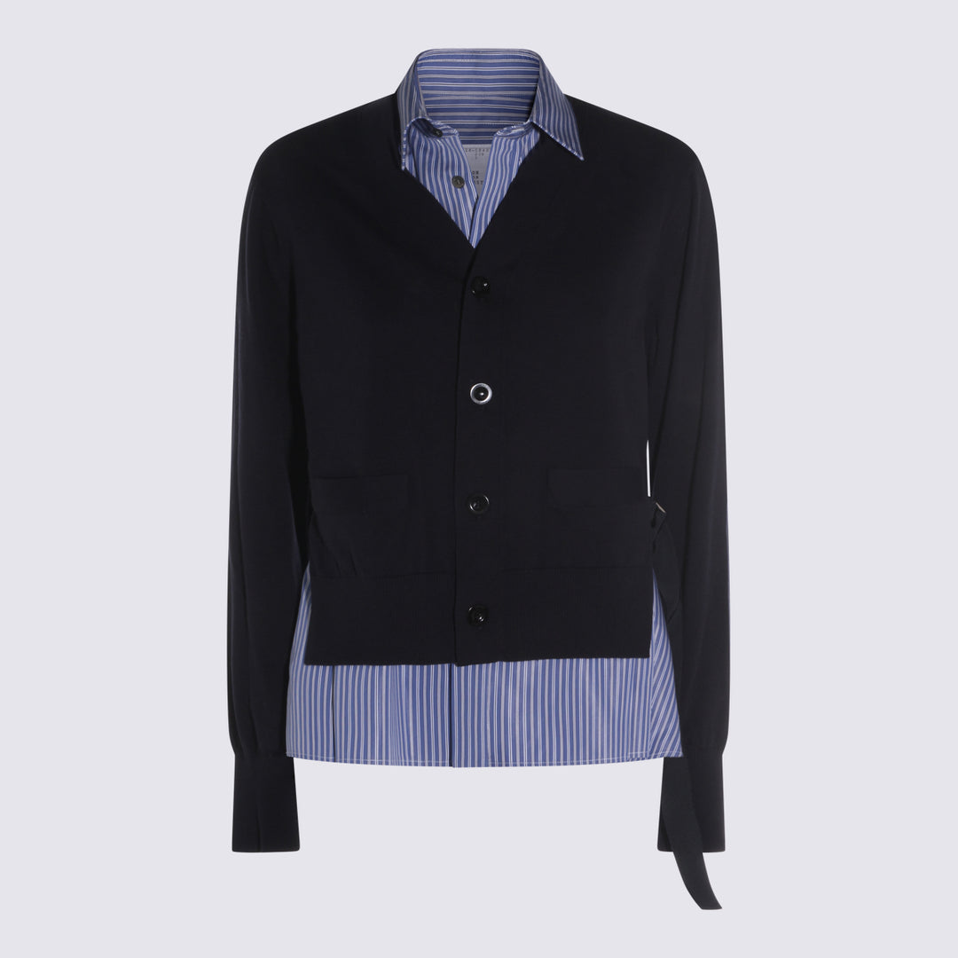 Sacai Sweaters - NAVY/BLUE | 88781d5d6d328c2e53af2aec32a5bb4c49160614
