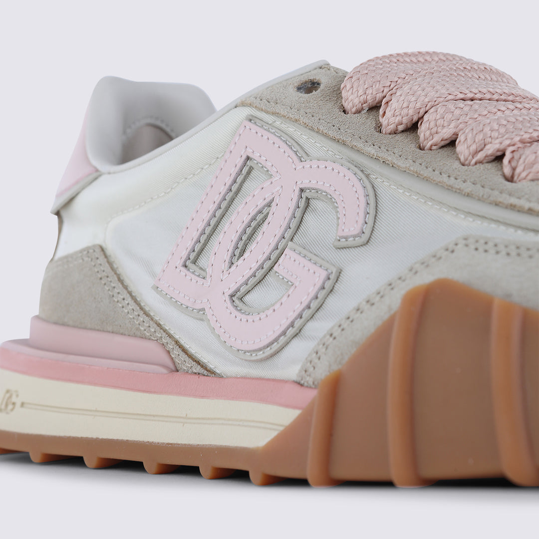 Dolce & Gabbana Sneakers - AVORIO/ROSA | 568d7aaf0de8f55ab729ee667a73e0c6e2ffb197