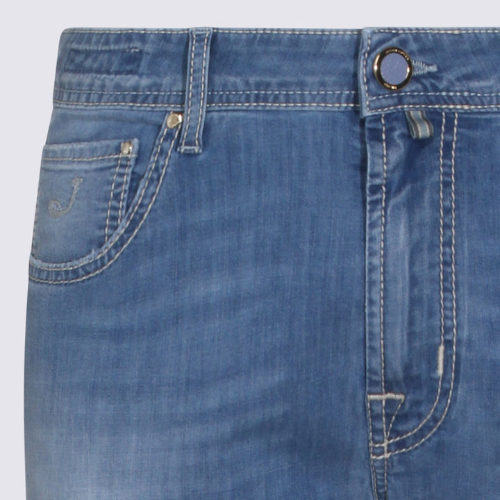 Jacob Cohen Jeans - Blue and green | 2cd05be4a1f1e220e35d4cec005f4ed10efb5dd3