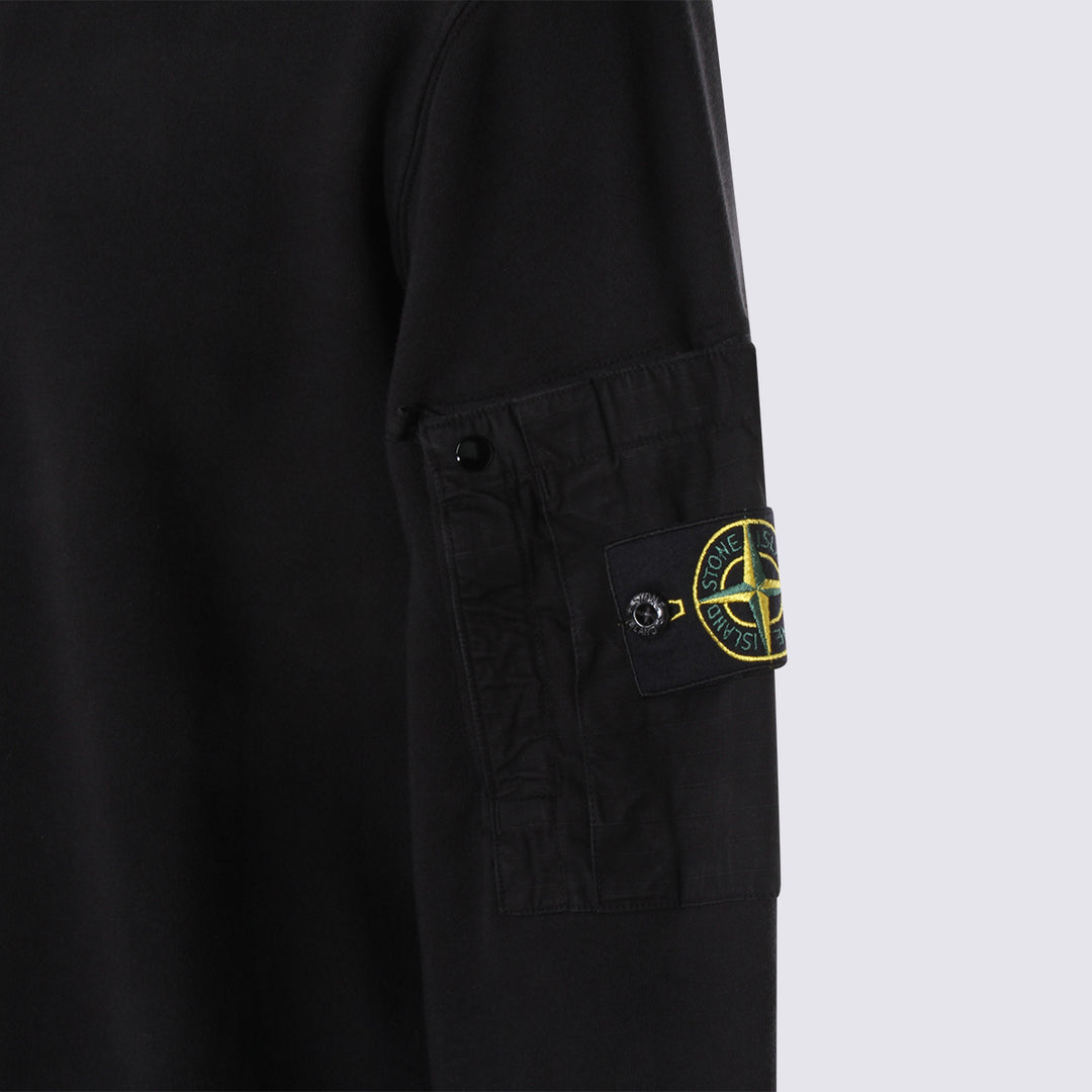 Stone Island Sweaters - Blacks and greys | 4173fbaf55d3acd1abaa20dbe09dc6df0f099961