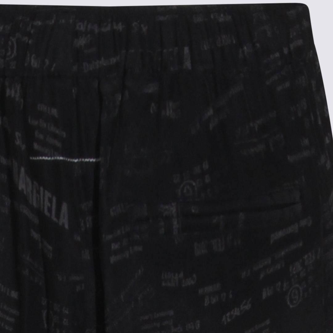 Mm6 Maison Margiela Trousers - Blacks and greys | 376415ed1ddfa6a8e89fc17921210c0b140a0d43