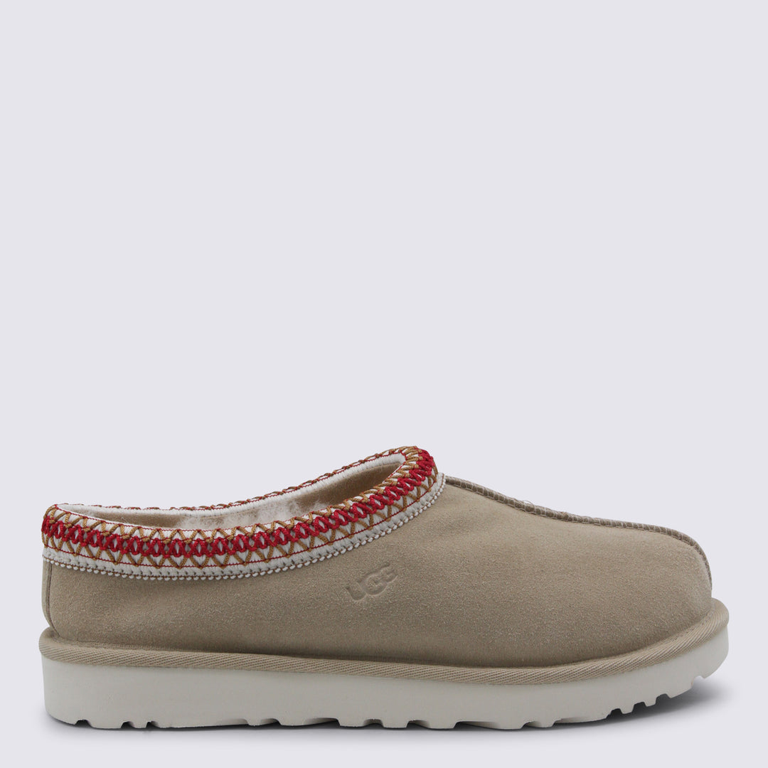 Ugg Flat shoes - SAND / DARK CHERRY | e8c5cc3aa1d681fab02e48cbf48d8fbe97ff8f3c