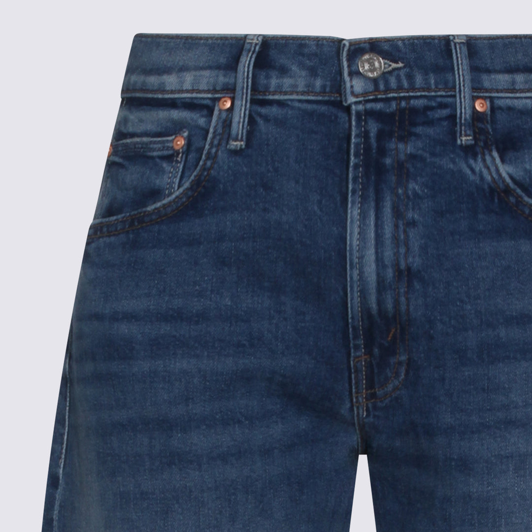 Mother Jeans - Blue and green | b4a4c10eec14db19a1c0ef8cf4a7ff71b438ebb3