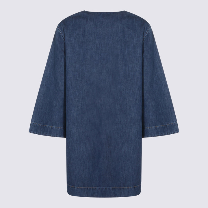 Valentino Dresses - MEDIUM BLUE | 01957ba5f343be3ba9dbd7ddbb0afa2bc086c085