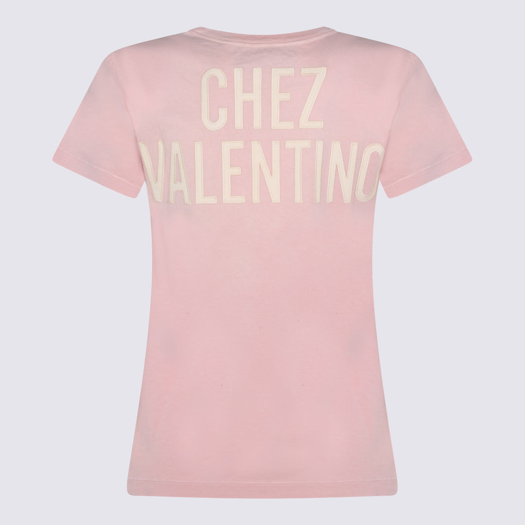 Valentino T-shirts and Polos - NEUTRAL ROSE/BETULLA | d1cff4e9b76d0238df2f0f0341ad98f45baea895