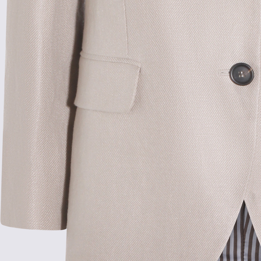 Brunello Cucinelli Jackets - PALE OAK | 5f957f17b073329c2e5498f2be9a4429391585b5